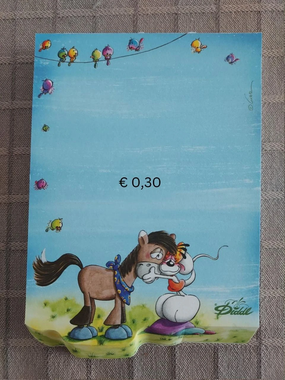 * Diddl relief blaadje 62 *